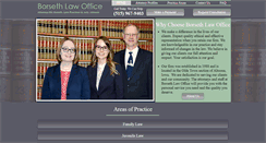 Desktop Screenshot of borsethlawoffice.com